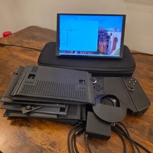 Lenovo Black Handheld Gaming Console